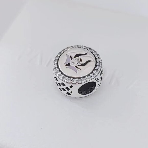 Pandora Disney Villains Charm Exclusive Charm Bead Button S925 Silver Pendant - Picture 6 of 7